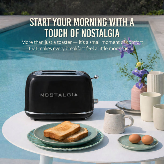 Classic Retro 2-Slice Toaster