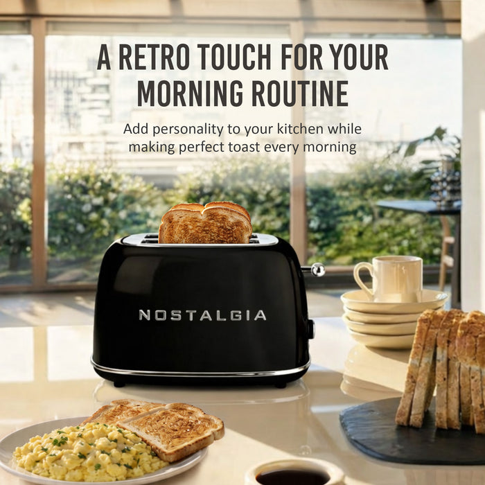 Classic Retro 2-Slice Toaster