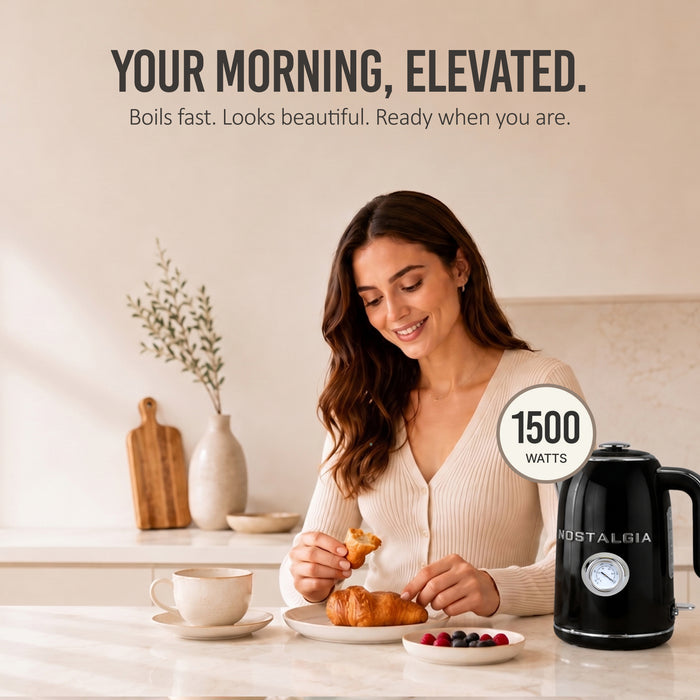 Classic Retro Water Kettle, 1.7 L
