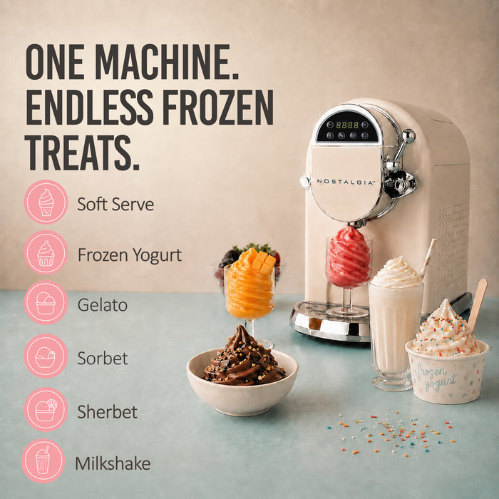 Professional 1.25 Qt Soft Serve Ice Cream Machine