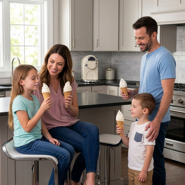 Professional 1.25 Qt Soft Serve Ice Cream Machine