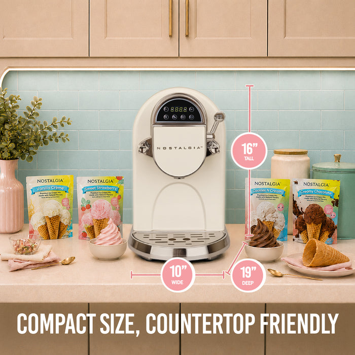 Professional 1.25 Qt Soft Serve Ice Cream Machine