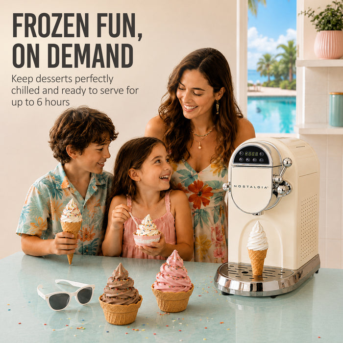 Professional 1.25 Qt Soft Serve Ice Cream Machine