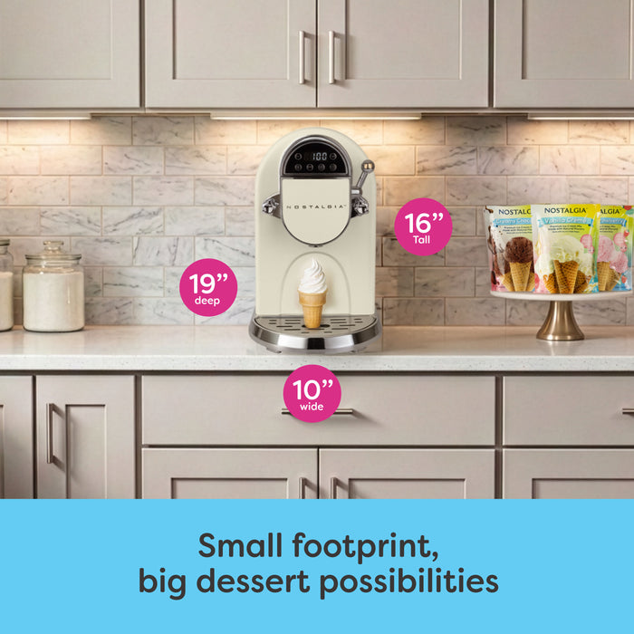 Professional 1.25 Qt Soft Serve Ice Cream Machine