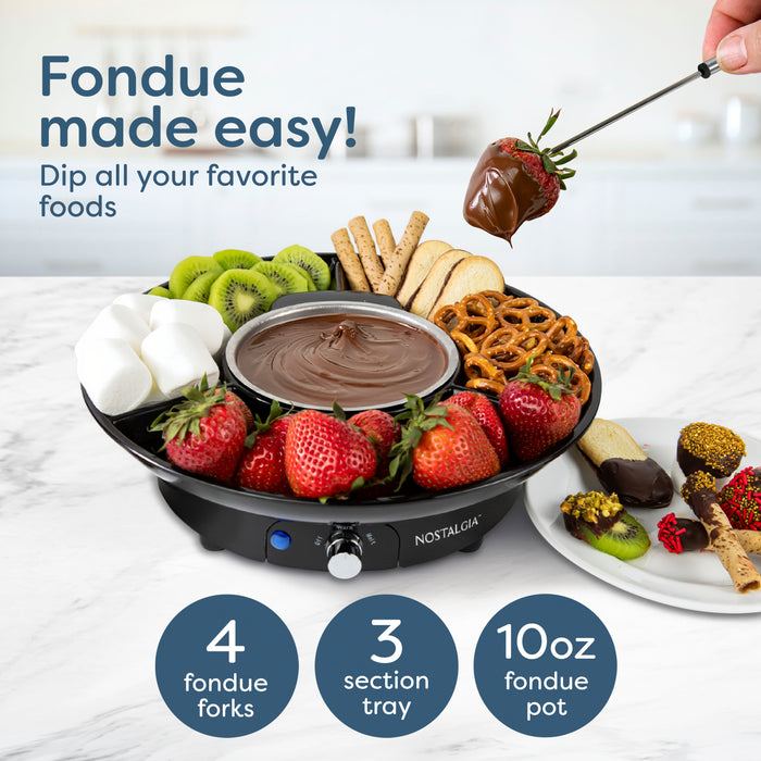 10-Ounce Electric Fondue Party Set