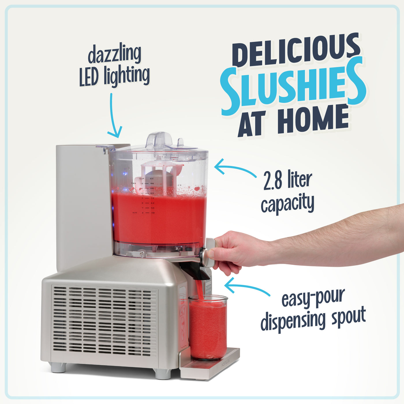 Slush Machine Shop Professional Frozen Slush Machine — Nostalgia Products