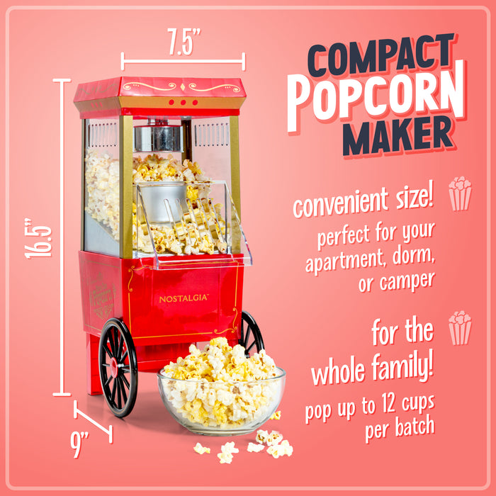 12-Cup Hot Air Popcorn Maker