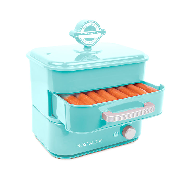 Nostalgia Hot Dog Steamer and Bun Warmer