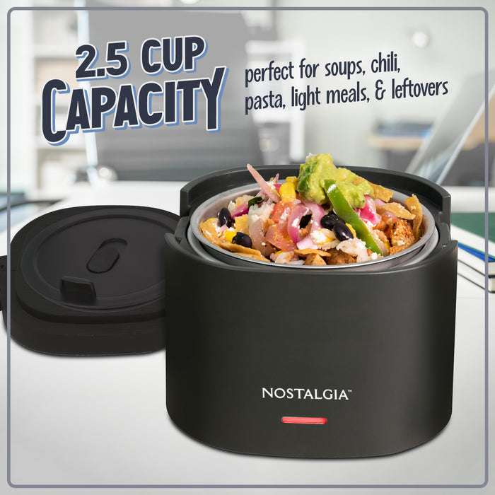 Nostalgia 20 oz. Portable Heated Lunch Box