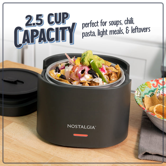 Nostalgia 20 oz. Portable Heated Lunch Box