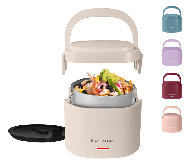 Nostalgia 20 oz. Portable Heated Lunch Box