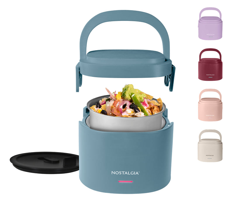 Nostalgia 20 oz. Portable Heated Lunch Box