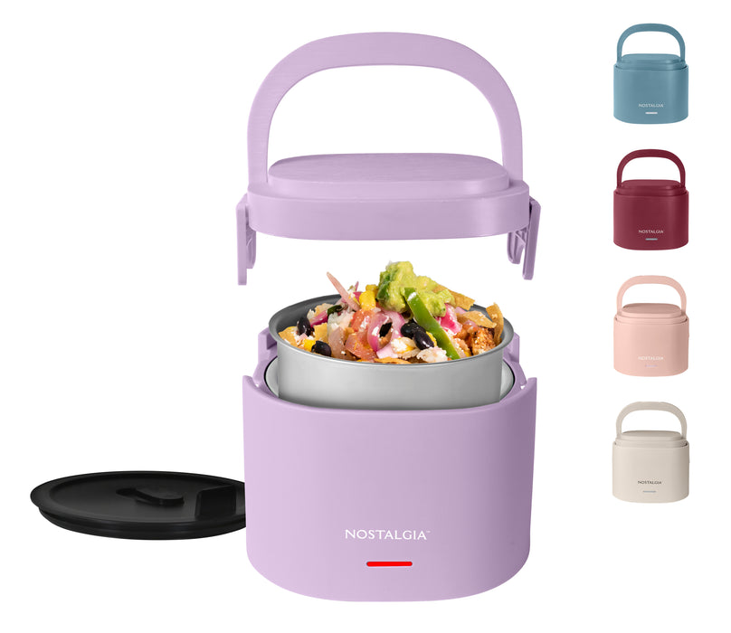 Nostalgia 20 oz. Portable Heated Lunch Box