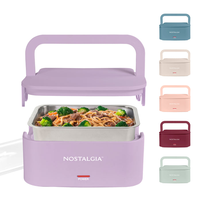 Nostalgia 32 oz. Portable Heated Lunch Box