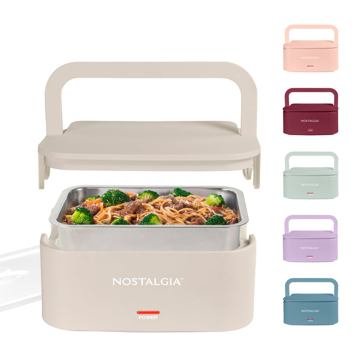 Nostalgia 32 oz. Portable Heated Lunch Box