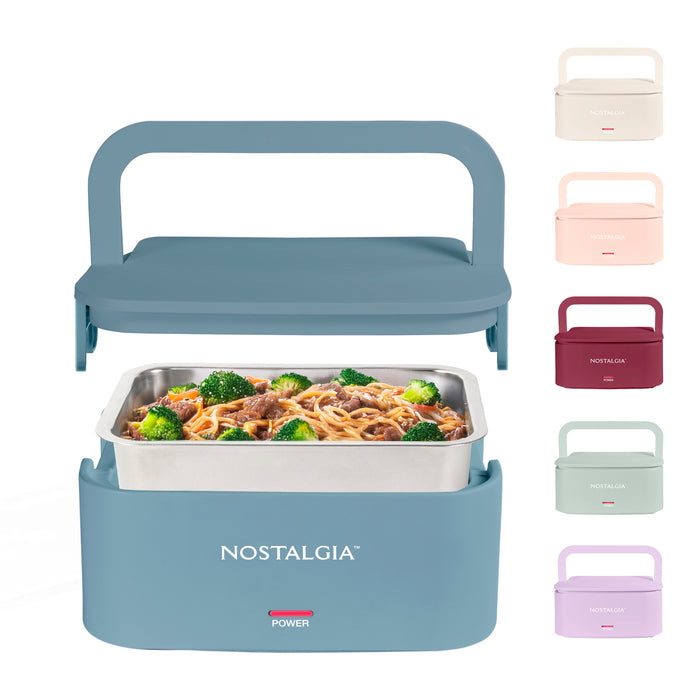 Nostalgia 32 oz. Portable Heated Lunch Box