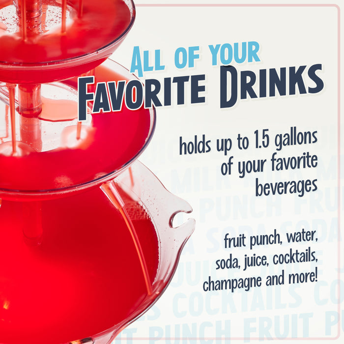 Vintage Collection Lighted Party Fountain