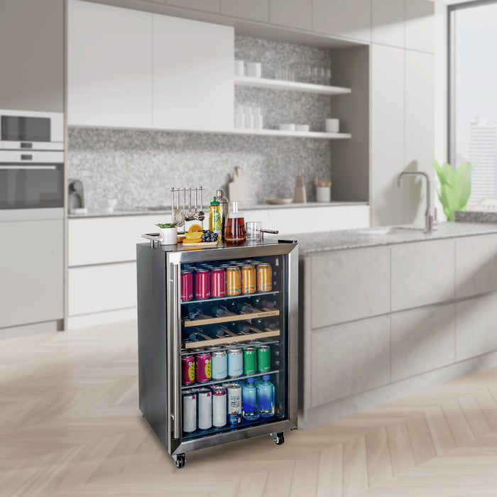 Stainless Steel Beverage Cooler
