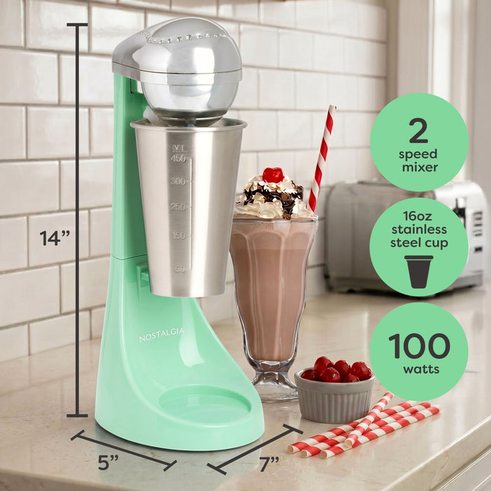 2-Speed Milkshake Maker and Drink Mixer