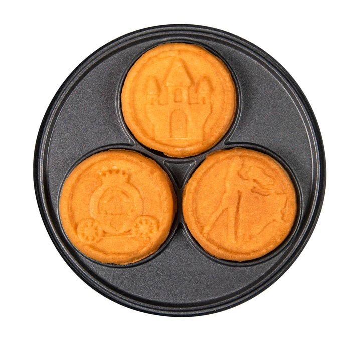 MyMini Dinosaur Shaped Electric Waffle Maker, Orange