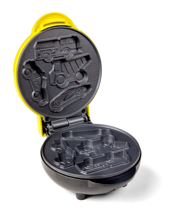 MyMini Dinosaur Shaped Electric Waffle Maker, Orange