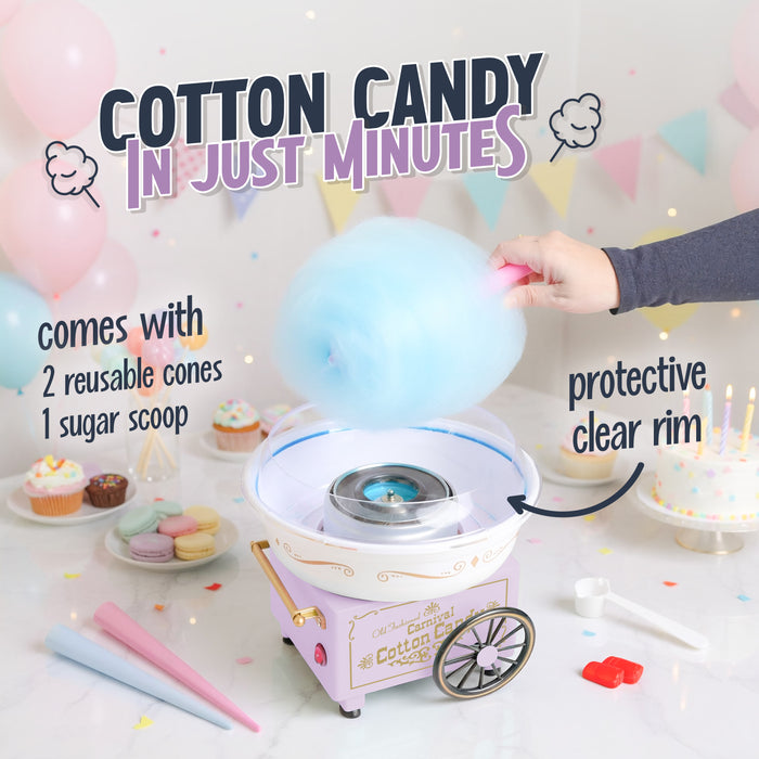 Nostalgia Hard Cotton Candy Maker