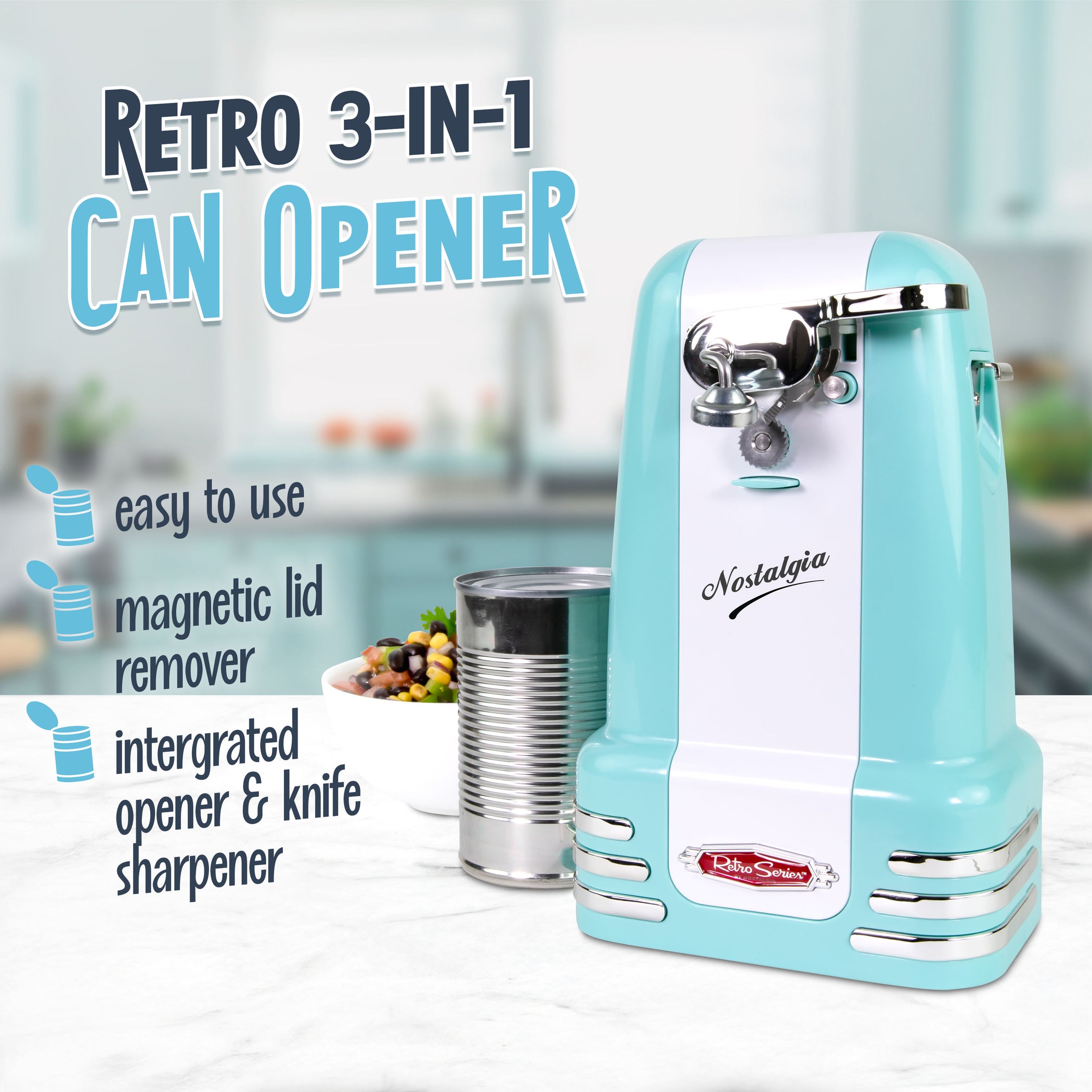 Nostalgia Retro Can Opener — Nostalgia Products