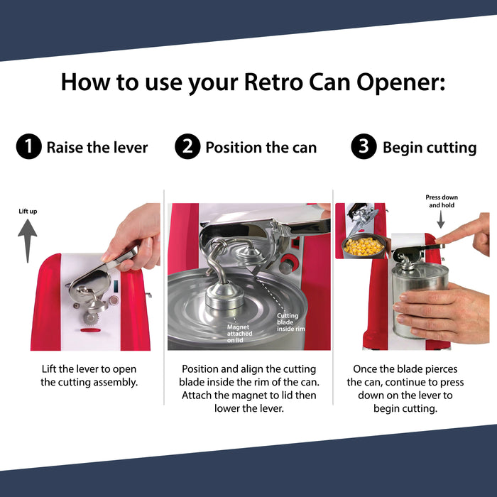 Nostalgia Retro Can Opener