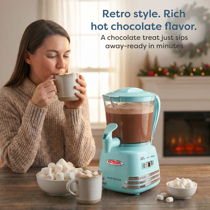 Nostalgia Retro Hot Chocolate Maker