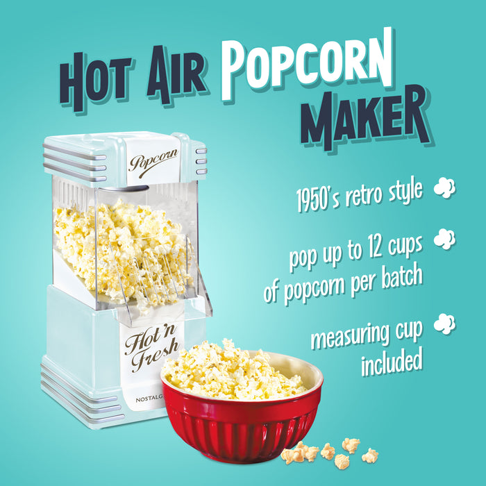 Retro Hot Air Popcorn Maker