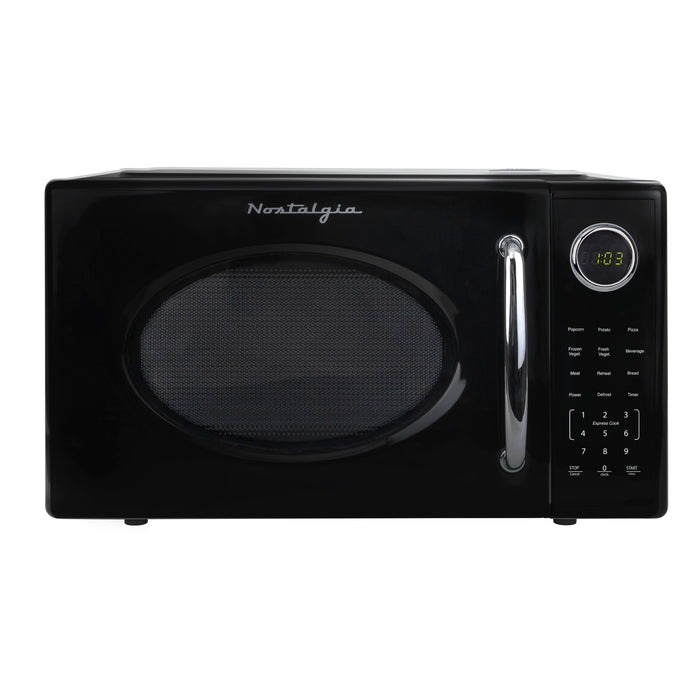 Nostalgia Retro 1.1 Cu Ft Countertop Microwave