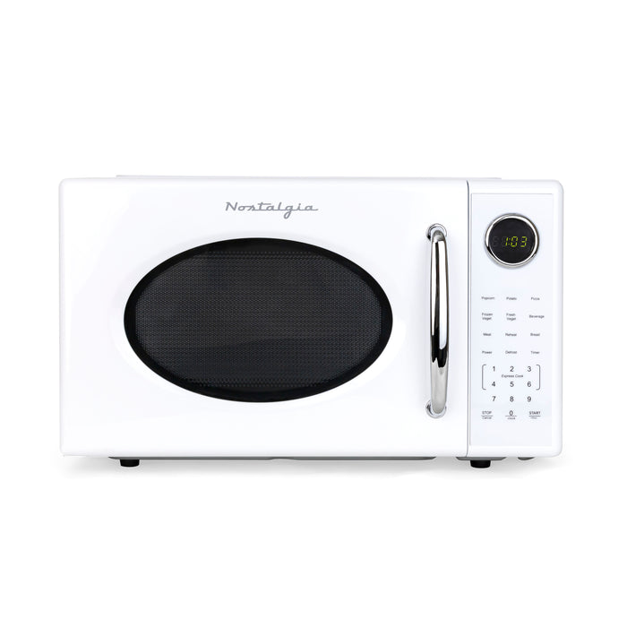 Nostalgia Retro 1.1 Cu Ft Countertop Microwave