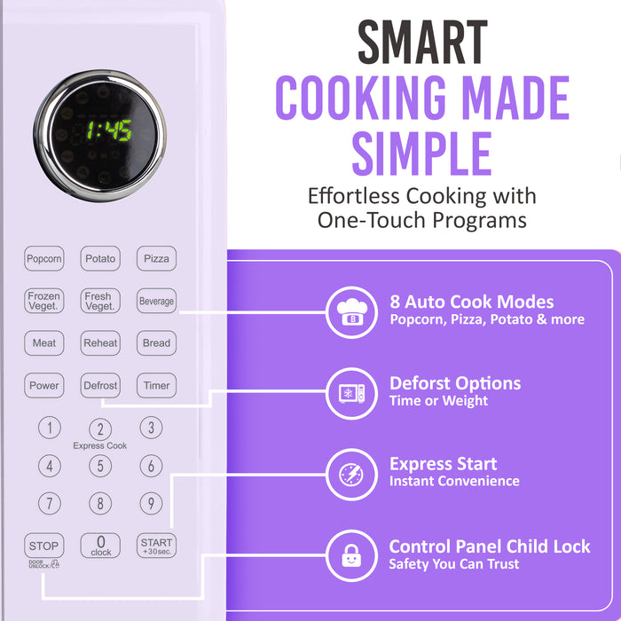 Retro 1.1 cu. ft. Countertop Microwave Oven