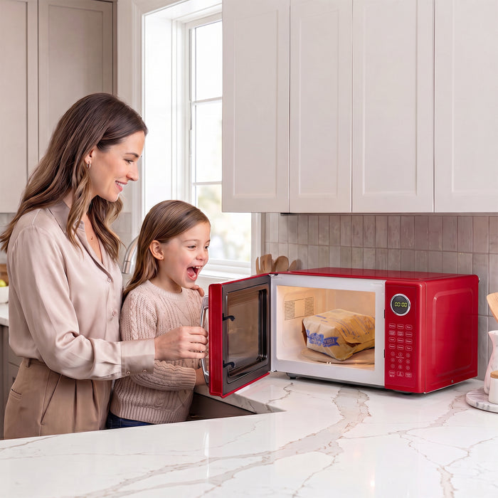 Retro 1.1 cu. ft. Countertop Microwave Oven