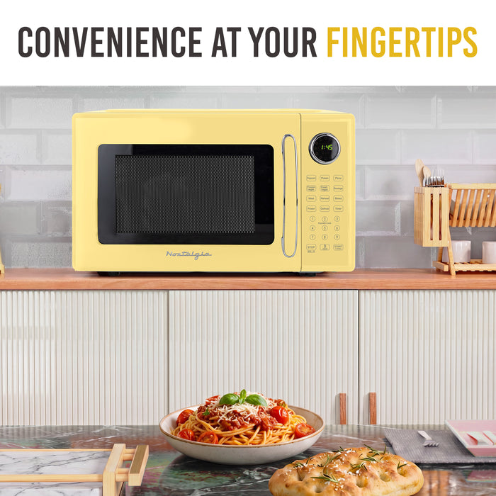 Retro 1.1 cu. ft. Countertop Microwave Oven