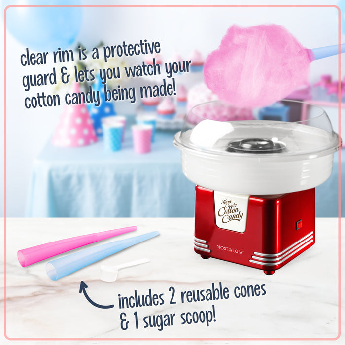 Retro Hard Candy Cotton Candy Maker