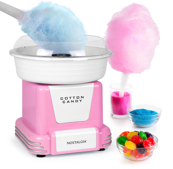 Hard & Sugar-Free Candy Cotton Candy Maker, Pink