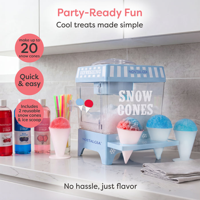 Vintage Snow Cone Maker, White