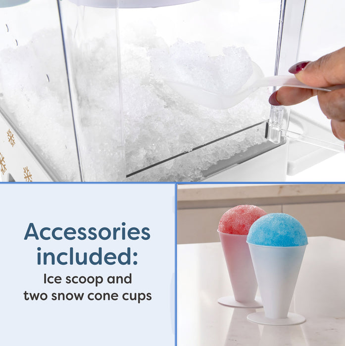 Vintage Snow Cone Maker, White