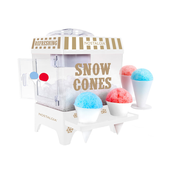 Vintage Snow Cone Maker, White