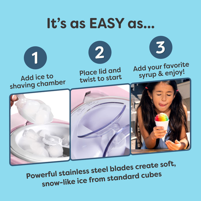 Nostalgia Snow Cone Shaved Ice Machine
