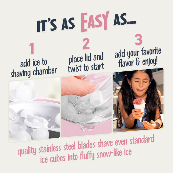 Nostalgia Snow Cone Shaved Ice Machine