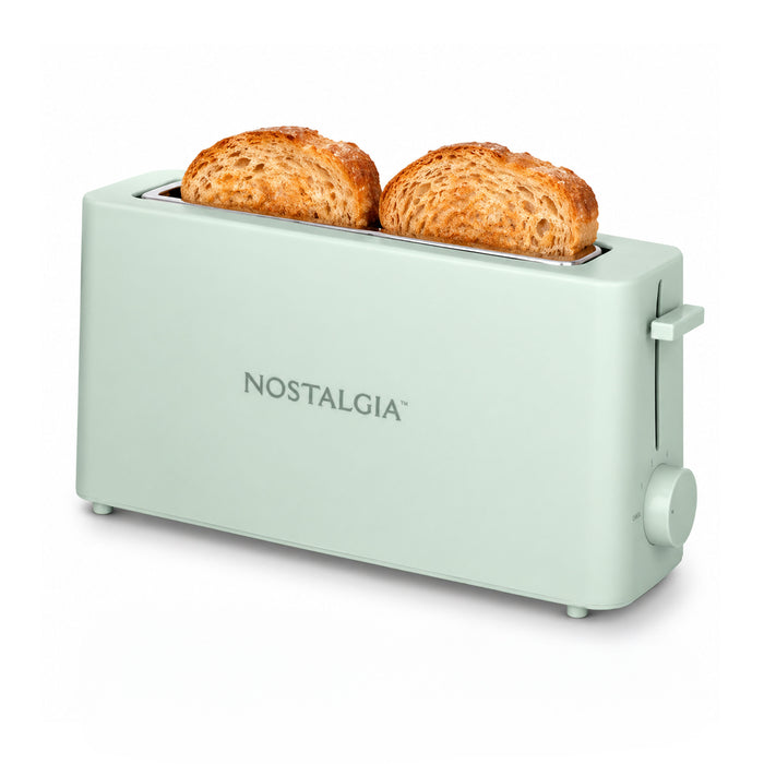 Slim 2-Slice Space-Saving Toaster