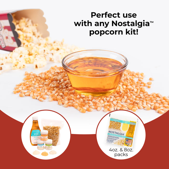 2.5 Ounce Popcorn Cart, 10-Cup, with 5-Quart Popcorn Bowl, 45-Inches Tall