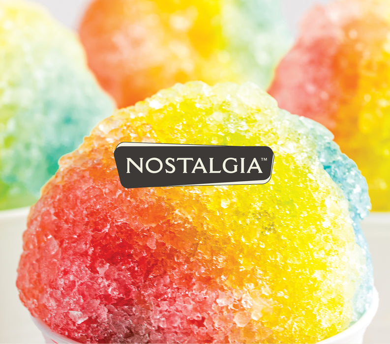 Nostalgia Retro Single Snow Cone Maker, Red