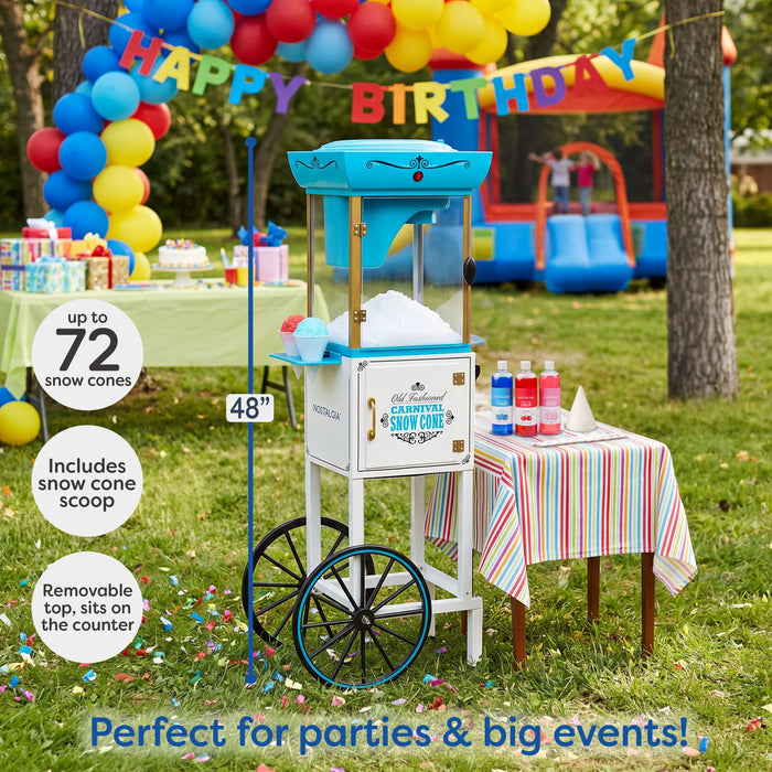 48-Inch Tall Snow Cone Cart