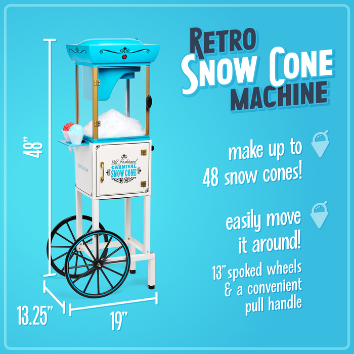 48-Inch Tall Snow Cone Cart