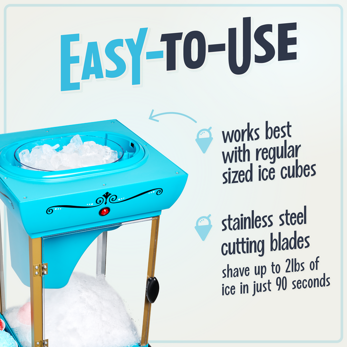 48-Inch Tall Snow Cone Cart