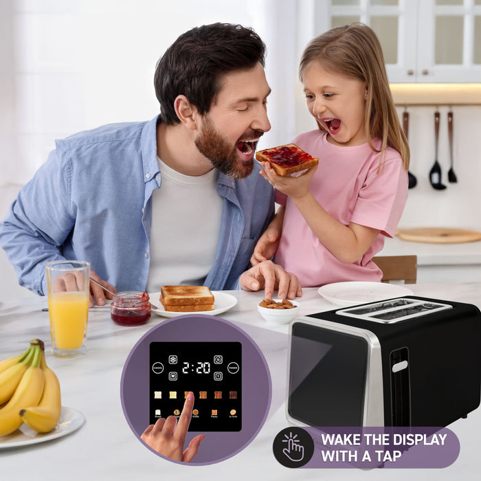 Inspirex 2-Slice Touchscreen Toaster