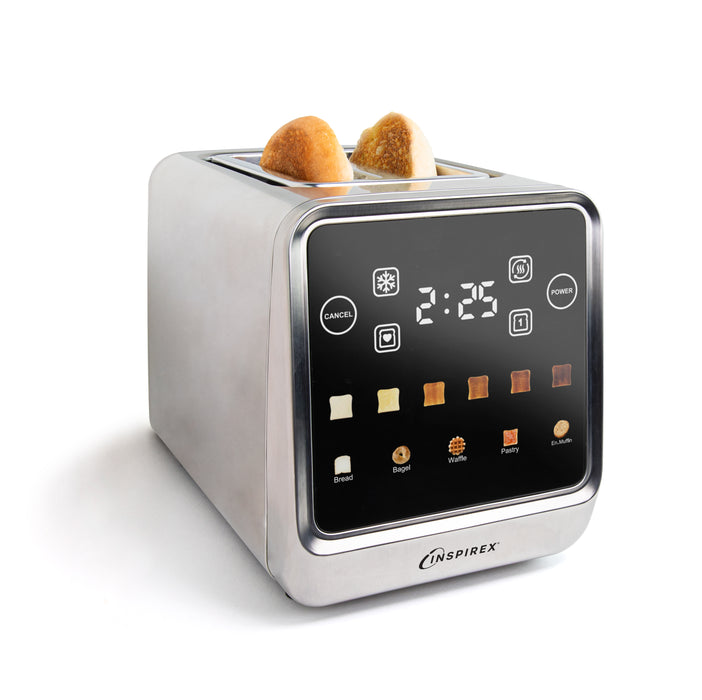 Inspirex 2-Slice Touchscreen Toaster